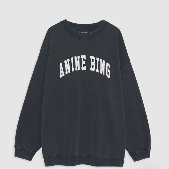 Anine Bing Oversized Sweatshirt - Picture 2 of 4